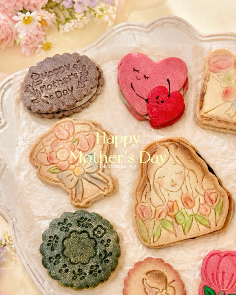 Sweet Blossom Bouquet & Cookie Gift Set | Mother's Day Special ~