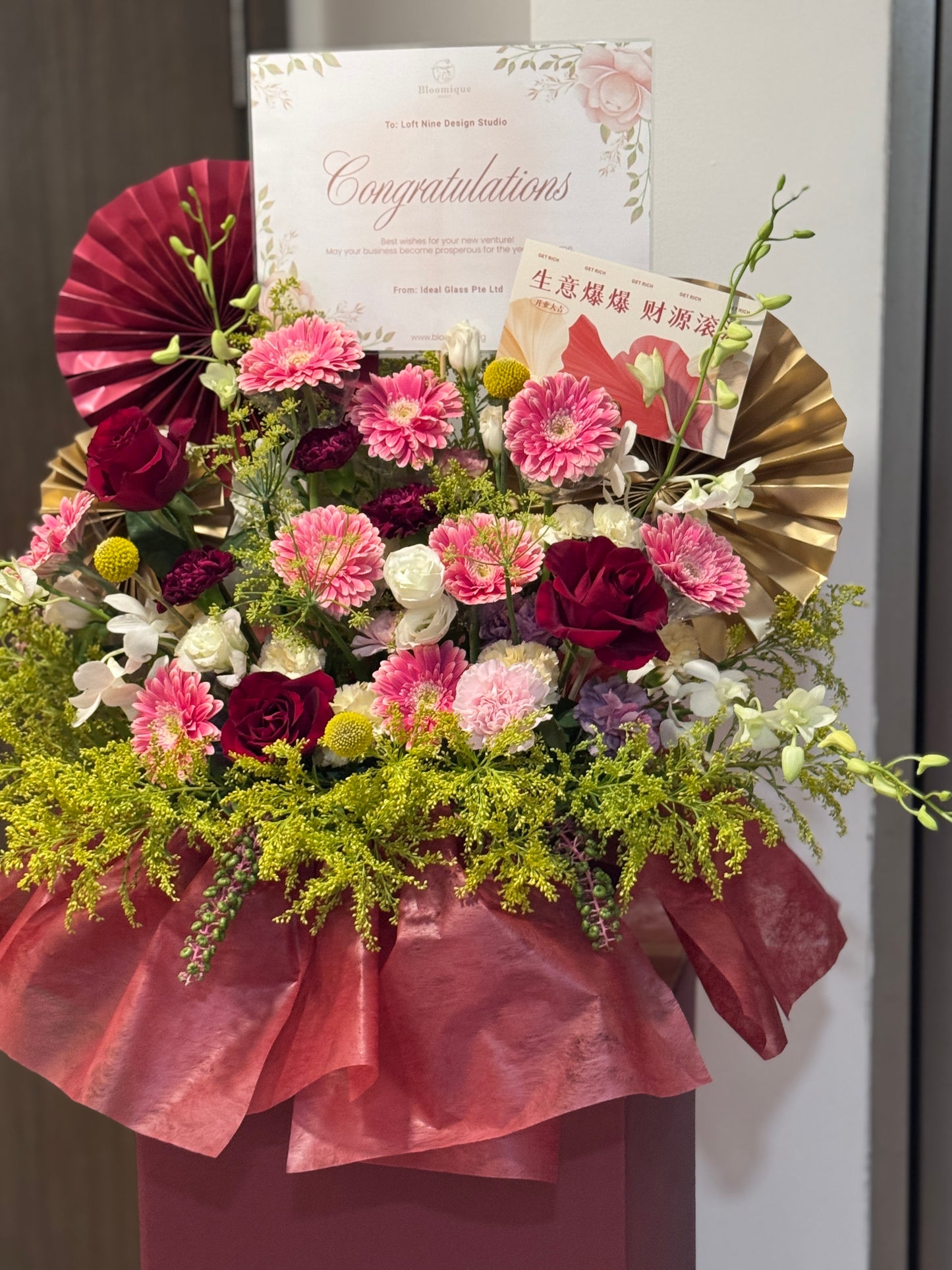 Grand Opening Box Stand - Flourishing Success