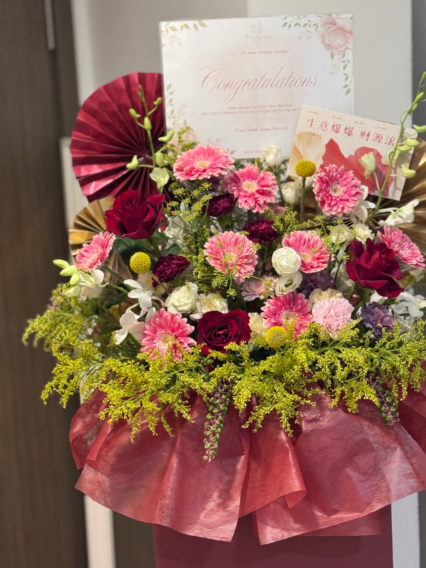 Grand Opening Box Stand - Flourishing Success