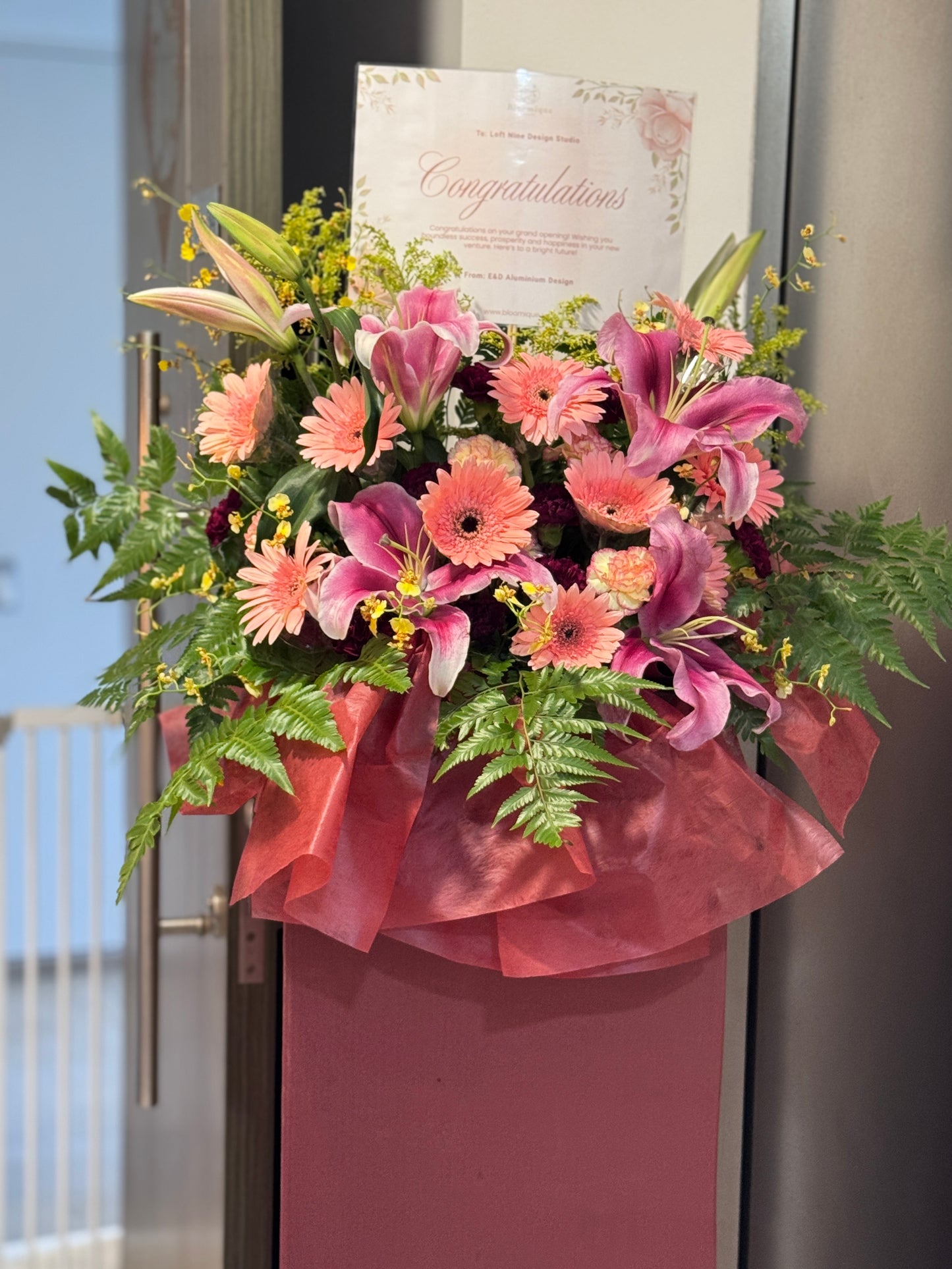 Grand Opening Box Stand - Prosperity Bloom