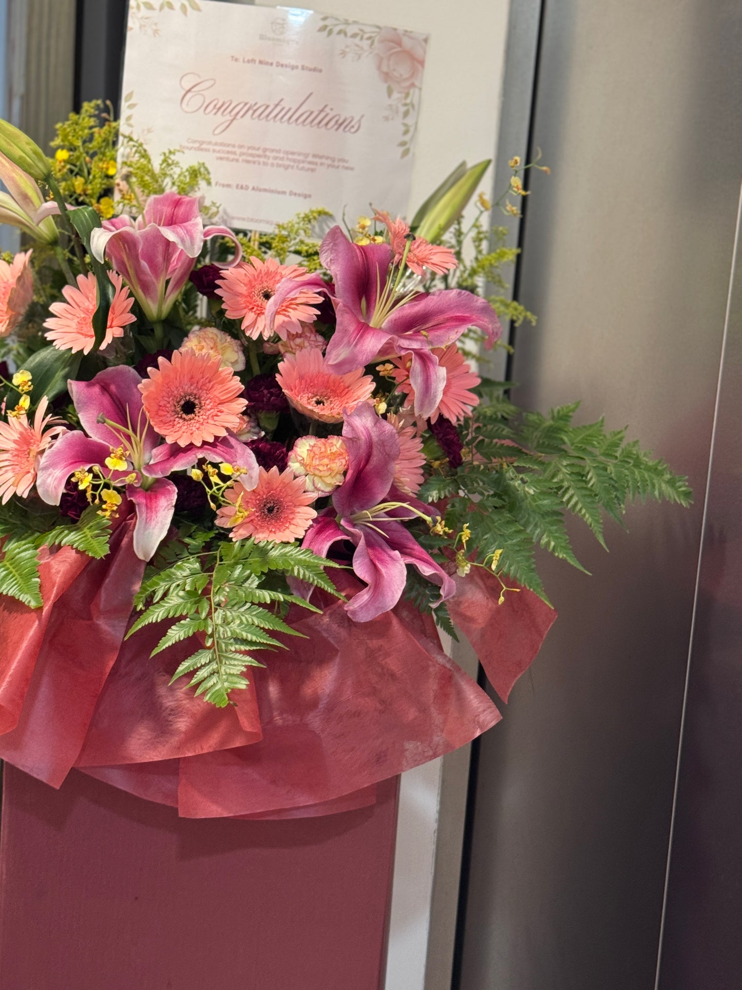 Grand Opening Box Stand - Prosperity Bloom