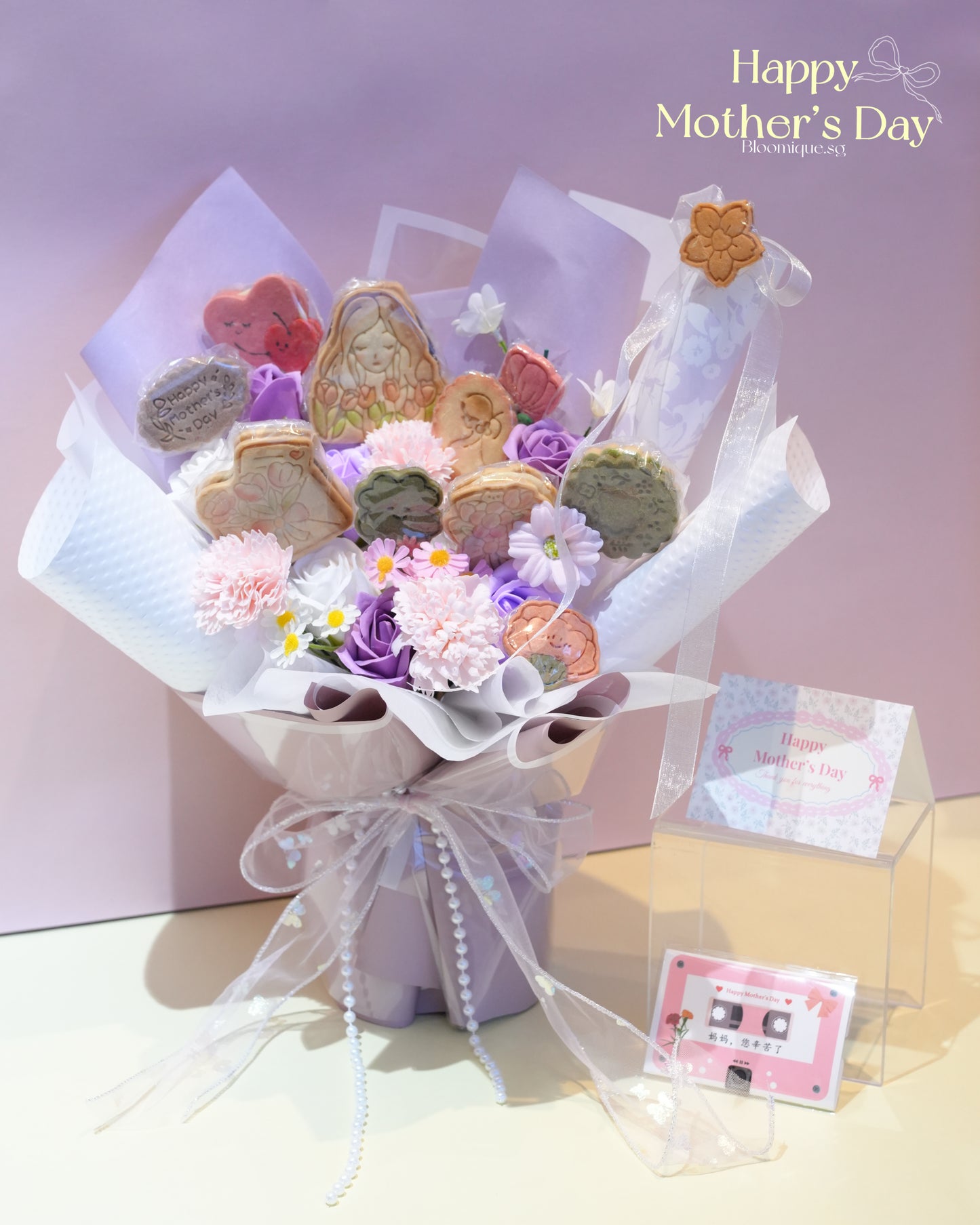 Soap Flower & Cookie Bouquet | Mother’s Day Special~