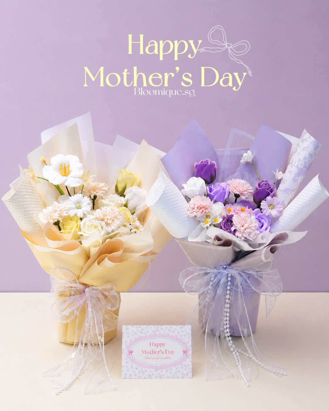 Soap Flower & Cookie Bouquet | Mother’s Day Special~