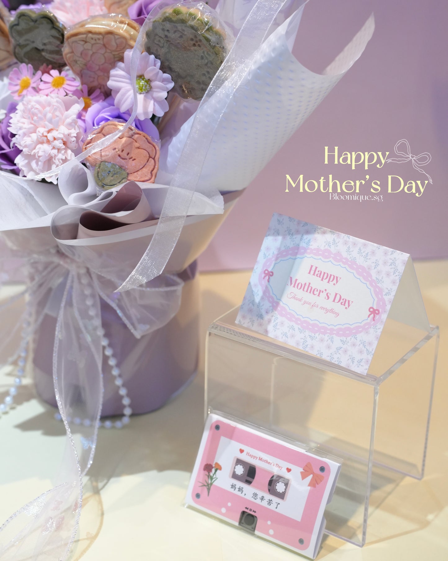 Soap Flower & Cookie Bouquet | Mother’s Day Special~