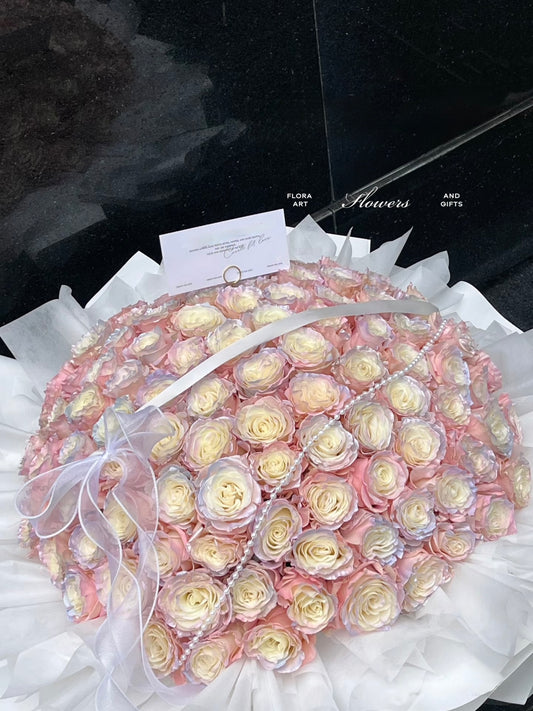 VD26 - Ecuador Aurora Borealis Grand Ballerina Arrangement