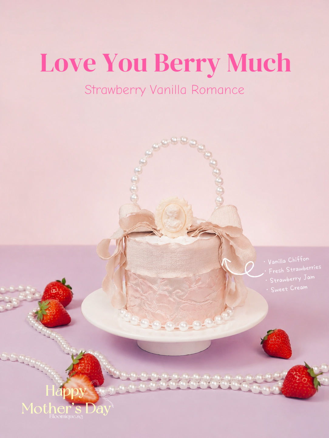 Dopamine Bloom & Cake Set | Mother's Day Special ~
